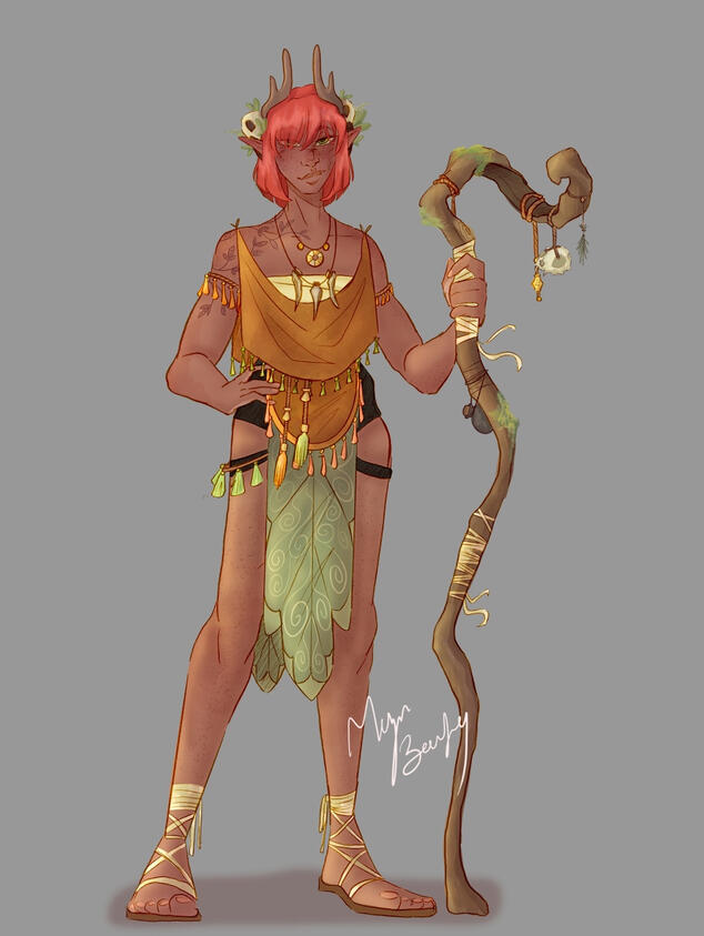 Elven Druid, Clematis - 09/07/2025